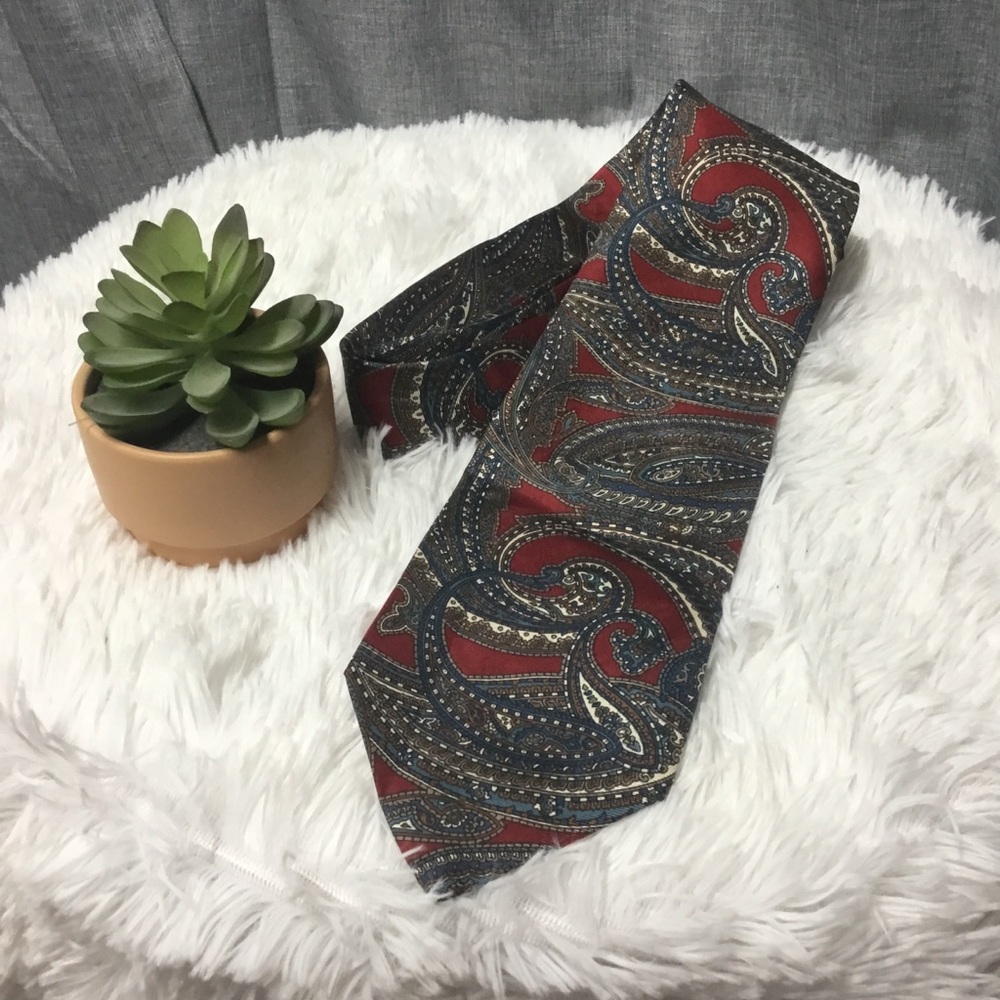 Vintage Christian Dior Paisley Tie